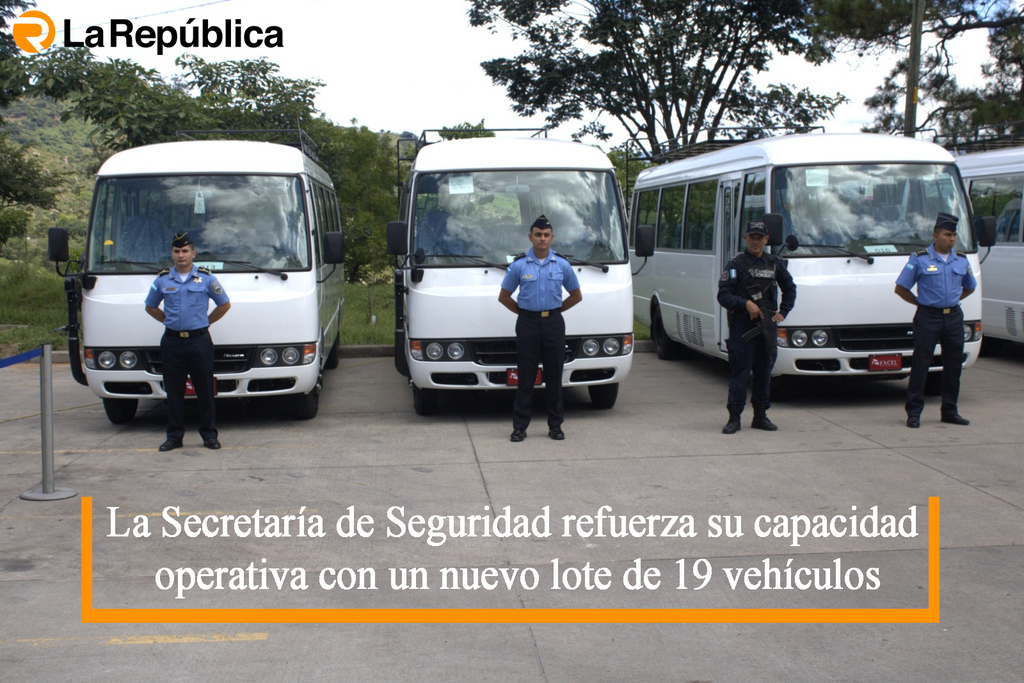  La Secretaría de Seguridad refuerza su capacidad operativa con un nuevo lote de 19 vehículos - Cover Image